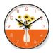 Yipula 6403 Fresh Floral Wall Living Room Simple Silent Sweep Second Quartz Clock_voghion.com