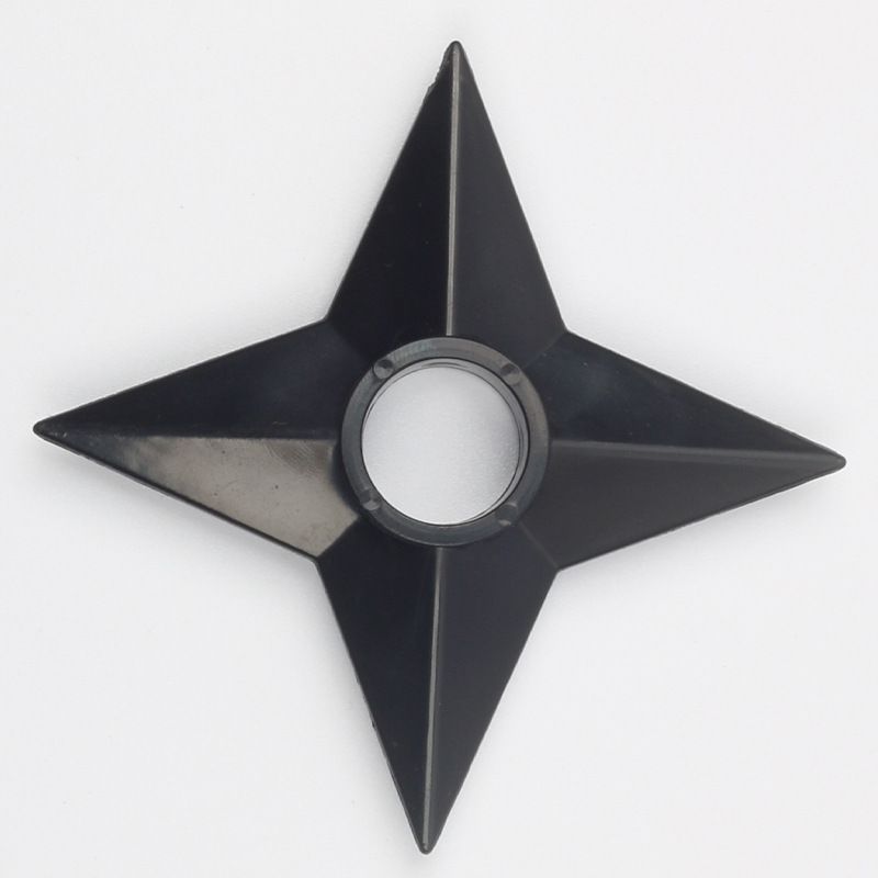 4-Punkt-Kunststoff-ABS-Thuriken – Sicheres Ninja-Trainingsgerät, Anime-Cosplay-Requisite, Kampfsport-Übungsausrüstung_voghion.com