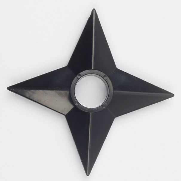 4-Punkt-Kunststoff-ABS-Thuriken – Sicheres Ninja-Trainingsgerät, Anime-Cosplay-Requisite, Kampfsport-Übungsausrüstung_voghion.com