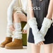 for Women, Slouch Autumn And Winter, Pair With Loafers, JK Leg Warmers, Calf Socks, Slimming Y2K Hot Girl Knitted Socks_voghion.com