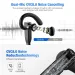 Bluetooth 5.1 Headset Trucker Wireless Earpiece Earbud Dual Mic Noise Cancelling_voghion.com