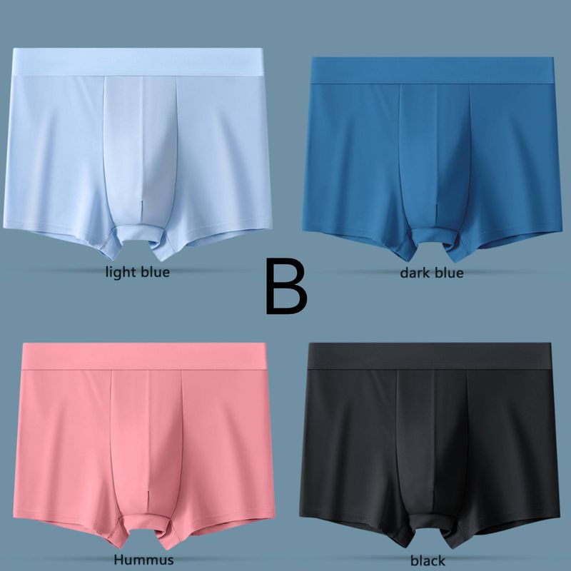 4 STÜCKE hochwertige herren boxershorts sommer L-4XL_voghion.com
