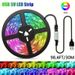 5V RGB LED Strip Lights With Remote - Color Changing USB Powered Light Bar For Bedroom, Party & Home Decoration_voghion.com