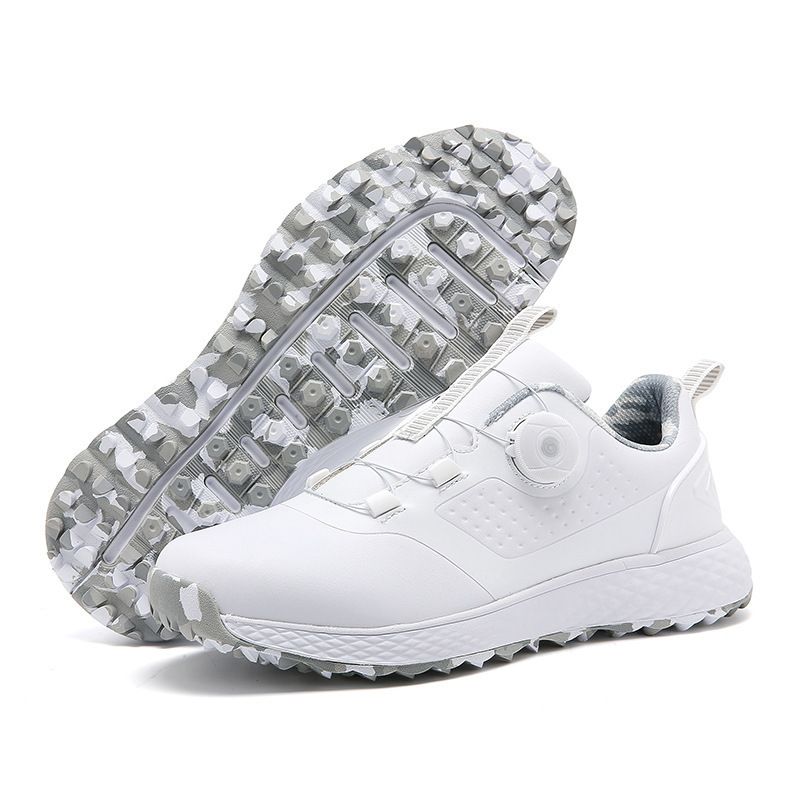 Golf Shoes For Men And Women With Waterproof Rotating Buttons, Couple's Golf Shoes, Casual Sports Shoes_voghion.com