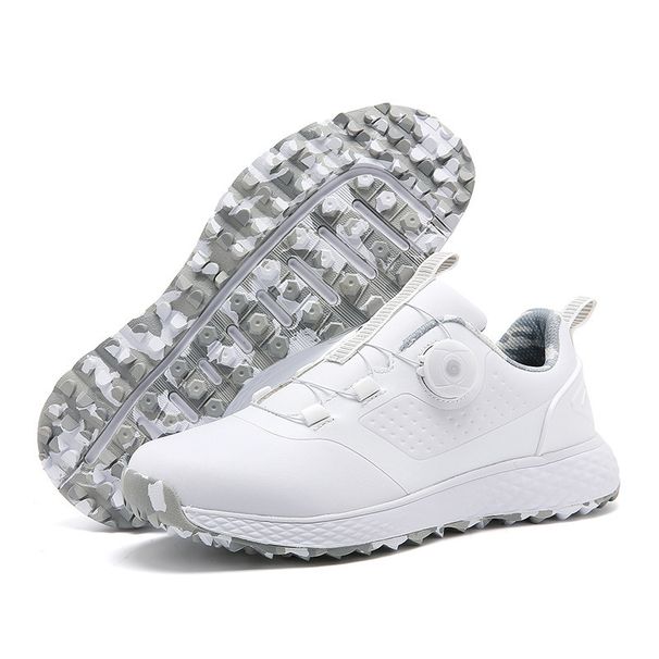 Golf Shoes For Men And Women With Waterproof Rotating Buttons, Couple's Golf Shoes, Casual Sports Shoes_voghion.com