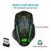 Youfu GM30 2.4G Wireless Rechargeable Gaming Mouse – Lithium Battery, Laptop-Friendly, Fast Charging_voghion.com