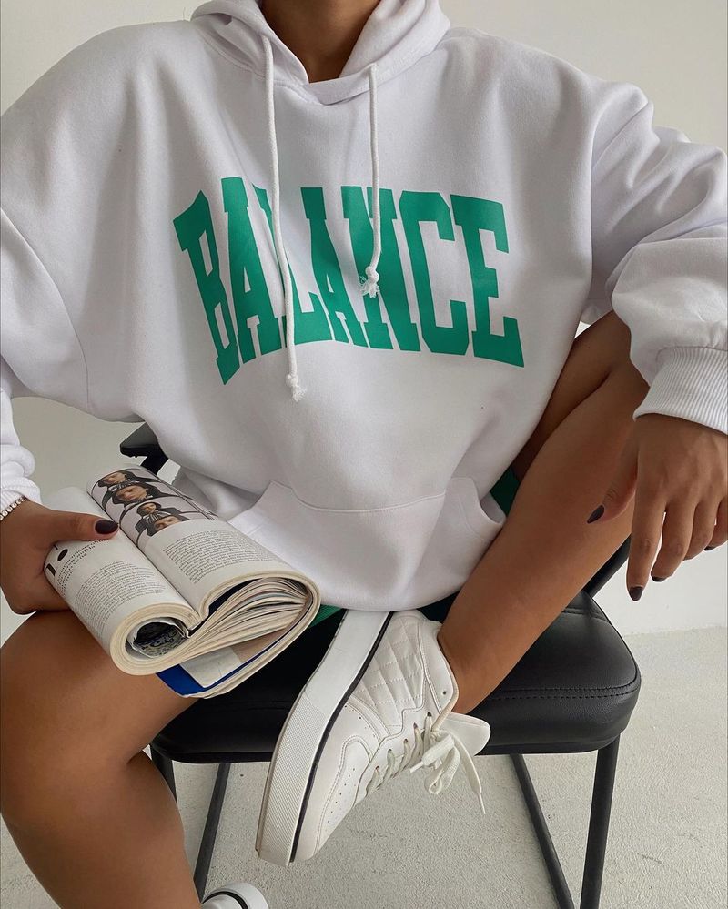Women's Clothing casual fashion printed thickened versatile tops long-sleeved hooded sweatshirt for women_voghion.com