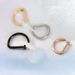 Cao Shi foreign trade new nose accessories European and American solid color personalized simple nose accessories popular fashion factory wholesale di_voghion.com