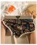 American Retro Ethnic Style Men's Underwear Men's Cotton Breathable Boxers Printed Boxer With A Boxer Top_voghion.com