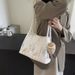 Koreanischer Stil Designer für Frauen 2025 Neue Mode Gestreifter Eimer Lässig Vielseitige Unterarm-Schultertasche_voghion.com