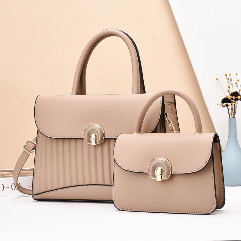 Damentaschen Neue Mutter-Kind-Tasche Mehrteiliges Set Damenhandtasche Große Kapazität Mode Pendlertasche_voghion.com