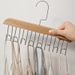 Cinghia per biancheria intima, gruccia in legno per calze, cinture, sciarpe, gancio magico multifunzionale per guardaroba, borsa portaoggetti_voghion.com
