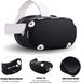 Oculus Quest 2 tarvikute jaoks, silikoonist näokatte käepideme ümbris, 50 tk ühekordselt kasutatav silmakatte objektiivipadi Oculus Quest 2 VR-peakomplekti jaoks_voghion.com