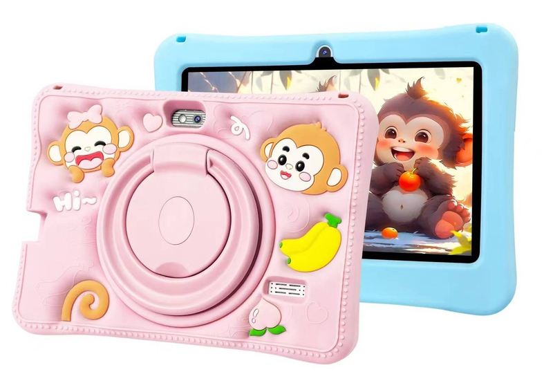 Children's tablet, 7-inch, secure eye screen, WiFi, dual cameras, games, parental control application_voghion.com