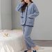Warm And Comfortable Pajamas Women's Autumn And Winter Large-size Loungewear_voghion.com