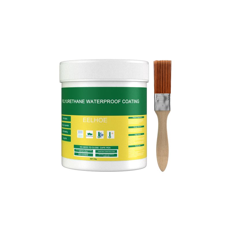 EELHOE Floor Leak Waterproof Adhesive, Exterior Wall Bathroom Toilet Waterproofing Agent Brick Wall Permeable Paint_voghion.com