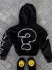 Men's 3D Print Zip-Up Hoodie - Streetwear Jacket With Bold Graphics, Oversized Fit (Black, S-XL)_voghion.com