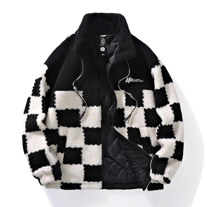 Herrenbekleidung Herren-Wintermantel mit Fleecefutter und Kapuze – warme und stylische Slim-Fit-Jacke für Teenager und Erwachsene (Schwarz, BV-Grün, Klein-Blau)​_voghion.com