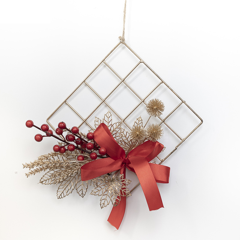 North American Holly wall decoration simulation flower home decoration wedding_voghion.com
