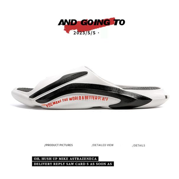 Men’s Shoes Summer Fashion Slippers For Men All Match Non Slip Slippers Thick Soled Comfortable Beach Sandals Men's Flip Flops_voghion.com