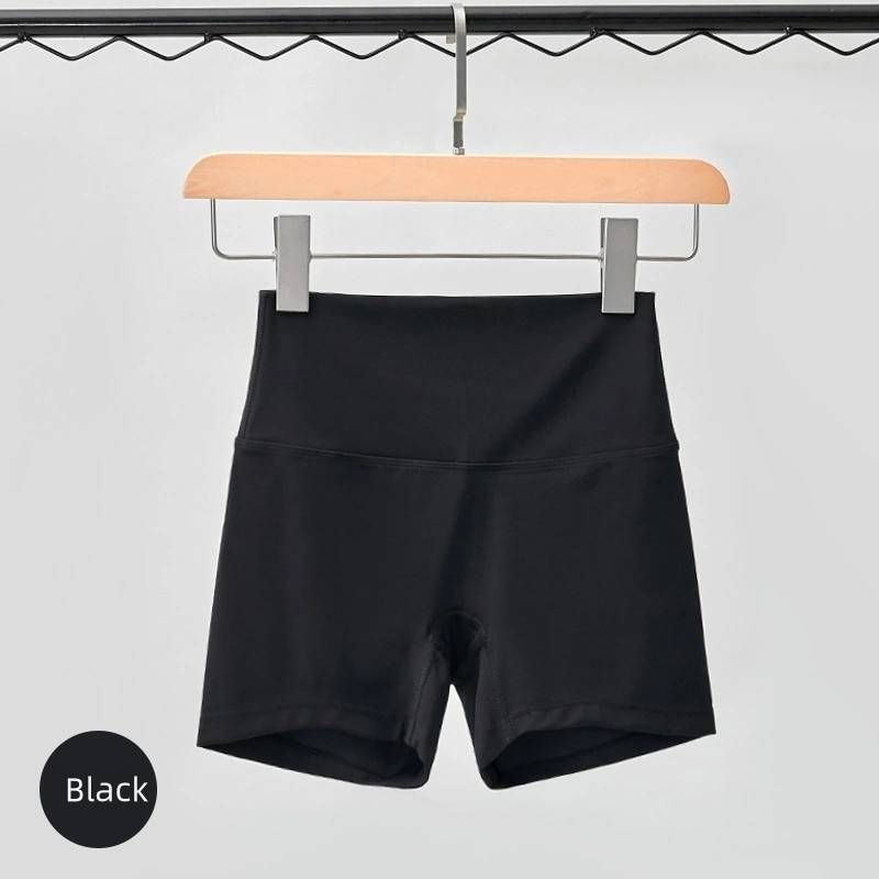 Summer Fitness Shorts, Anti-exposure, Elastic, Pilates Training, Yoga, Three-quarter Length Pants For Women_voghion.com