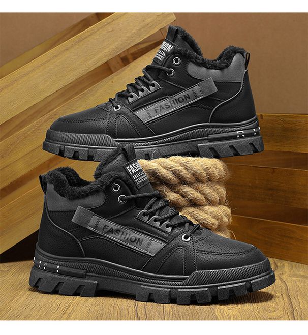 "2025. Autumn/Winter Warm Shoes, Men's Board Shoes, Sporty And Casual Men's Shoes._voghion.com