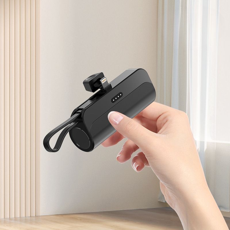 Mini Compact Capsule Pocket Bank Emergency 5000mAh Portable Mobile Power Supply Customizable_voghion.com