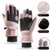 Ski for winter warmth, cold resistance, thickening, anti slip, splash proof, outdoor hiking and cycling, touch screen_voghion.com
