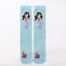 Kinderkleidung INS neue Kindersocken Baumwollsocken Mittelrohr Mädchen Cartoon Meerjungfrau Kniestrümpfe Flut_voghion.com
