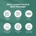 Microstroom Cervicale Wervelkolom Smart TENS EMS Draagbare Warme Kompres Schouder- en Nekmassage Spierstimulator Relax_voghion.com