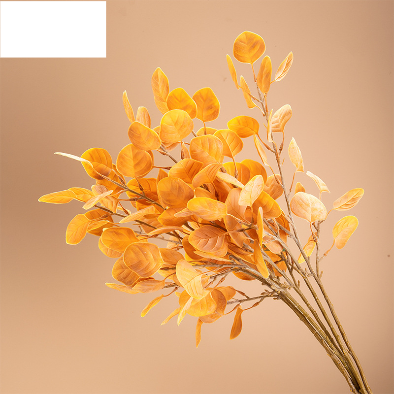 Dried apple leaf INS style artificial flower home decoration wedding artificial flower_voghion.com