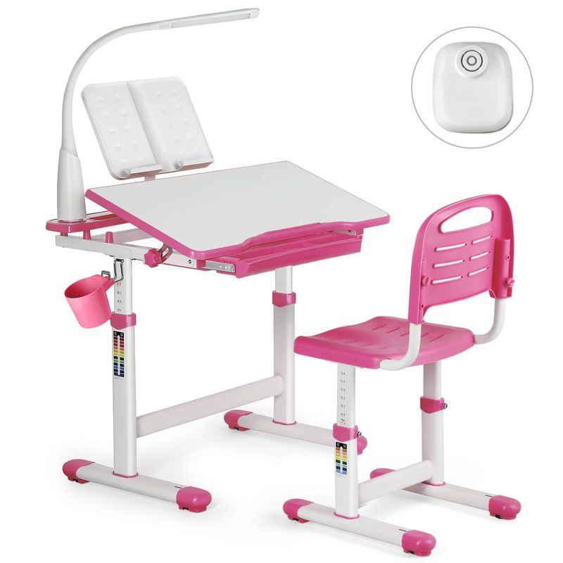 Ergonomisches Design, Kinderschreibtisch und Stuhl_voghion.com