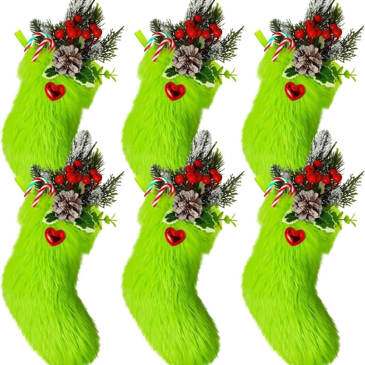 Weihnachten Neue Weihnachten Tag Atmosphäre Party Plüsch Weihnachten Strümpfe Dekoration Geschenk Requisiten Ornamente_voghion.com