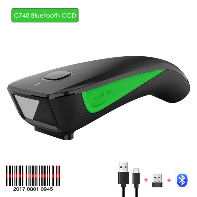 C750 Bluetooth trådløs 2D stregkodescanner lomme QR stregkodelæser PDF417 til beklædningsindustrien mobil betaling_voghion.com
