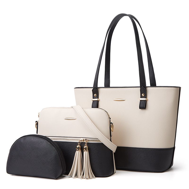 Sac pour belle-mère pour femme, ensemble élégant de trois pièces, sac à main à bandoulière simple, sac pour femme_voghion.com