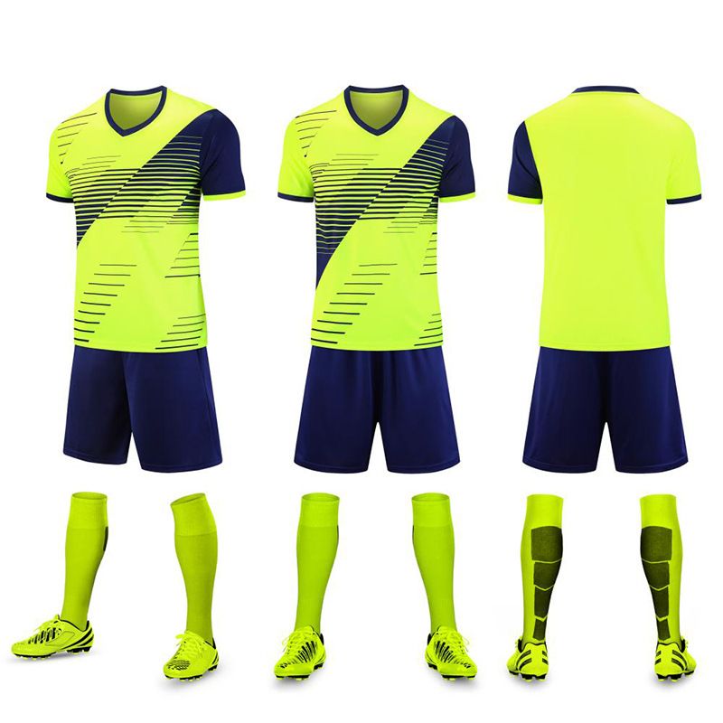 Men's Clothing  children's training suits light board football jerseys game uniforms cross-border football uniforms suits adult men and women summer_voghion.com