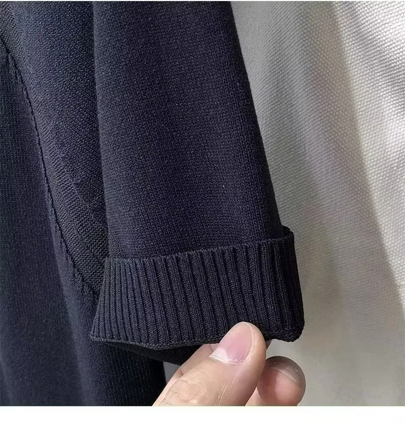 Men's Clothing 2024 summer lapel t shirt polo shirt men's short sleeved knitted sweater half sleeved youth slim shoulder stitching trend_voghion.com