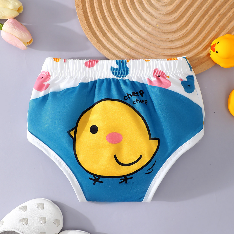 Moeder & Kinderen Baby's en Kinderen Kleine Gele Eend Driehoek Shorts_voghion.com