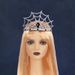 Halloween Silver Powder Spider Queen Crown Cosplay Costume Headband Festival Props Masquerade Ball_voghion.com