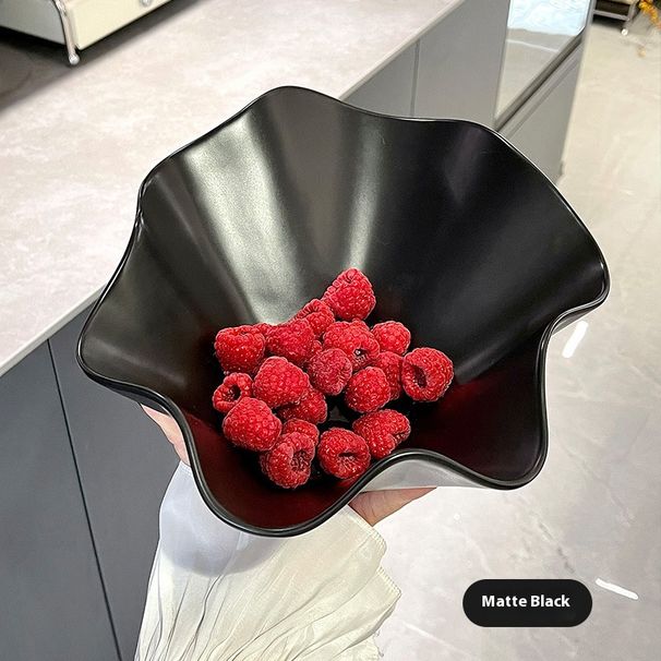 Modern Metallic Fruit Bowl – Elegant Large Capacity Serving Dish For Fruits, Nuts & Snacks (Gold/Silver)_voghion.com