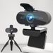 1080P Full HD Computer Webcam With Microphone Voice Call Conference Live Privacy Cover Stand Gaming Binding Live Web_voghion.com