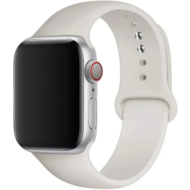 Remmer til iWatch-rem 44 mm 41 mm 45 mm 40 mm 49 mm 42 mm 38 mm silikon sportslenke Correa iWatch-serien Ultra 8 7 SE 6 5 4 3_voghion.com