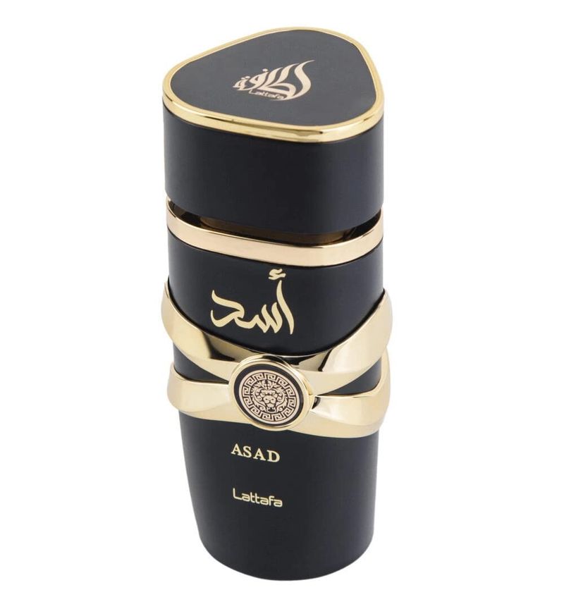 Lattafa Perfumes Asad For Unisex Eau De Parfum Spray, 3.4 Ounce_voghion.com