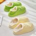 Women's Cotton For Autumn Winter, Indoor Home Non-Slip Thick Sole, Soft And Warm, Couple's Men's Slippers_voghion.com
