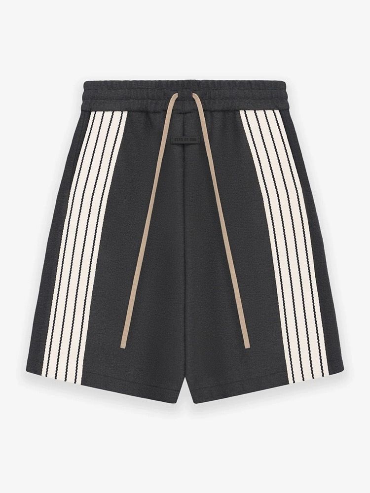 Σωστή έκδοση του FOG Double Line ESSENTIALS New Letter Printing Rige Stitching Loose Casual Σορτς_voghion.com