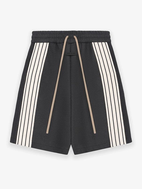 Σωστή έκδοση του FOG Double Line ESSENTIALS New Letter Printing Rige Stitching Loose Casual Σορτς_voghion.com