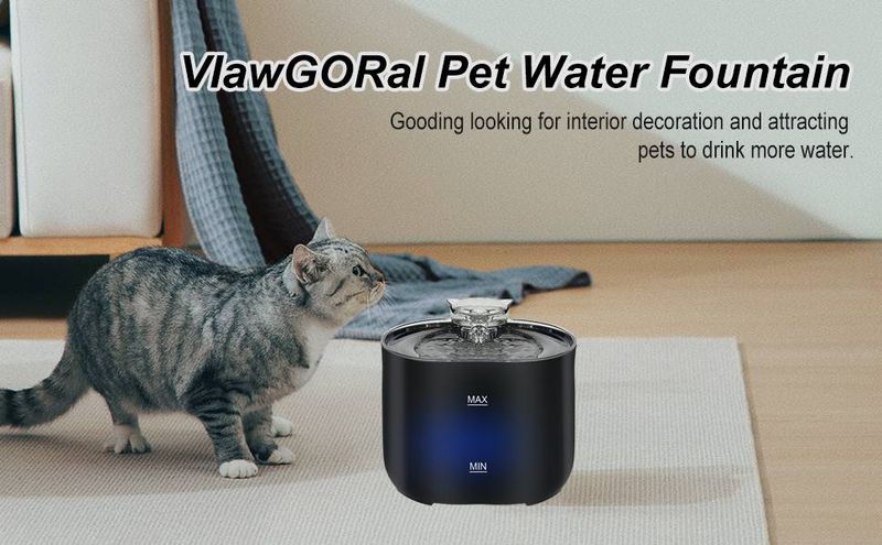 Intelligenter automatischer Futterspender für Haustiere mit Tuya-App-Steuerung und WLAN – 2 l kompaktes Design für kleine Katzen/Hunde, Stromversorgung über USB, Fütterungsplan aus der Ferne_voghion.com