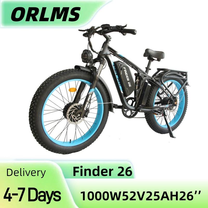 Elektrische mountainbike ORLMS Finder 26-V3 52V 25Ah accu, 26 inch_voghion.com