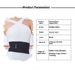 Professional Dance & Fitness Waist Belt - Adjustable Support For Dance, Martial Arts & Workouts - Breathable Nylon & SBR (Black, L/XL)_voghion.com