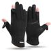 Gants de cyclisme d'hiver T-BAGWELL pour hommes et femmes - Compatibles avec les écrans tactiles, coupe-vent, antidérapants et thermiques, avec découpes pour les doigts et logo en métal_voghion.com